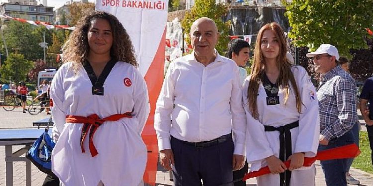 Keçiören Avrupa spor haftası etkinliklerine sahne oldu